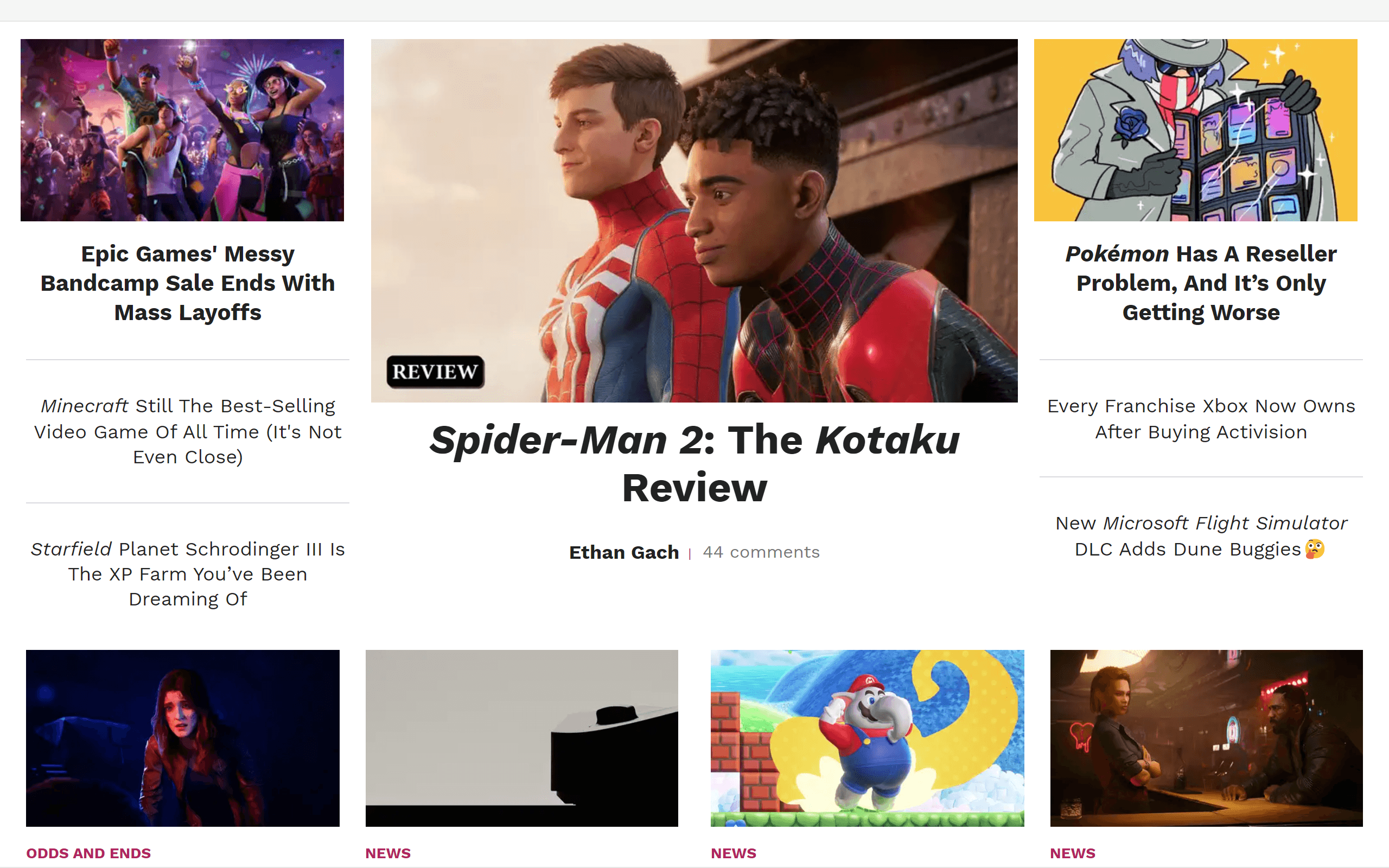 Kotaku gaming blog